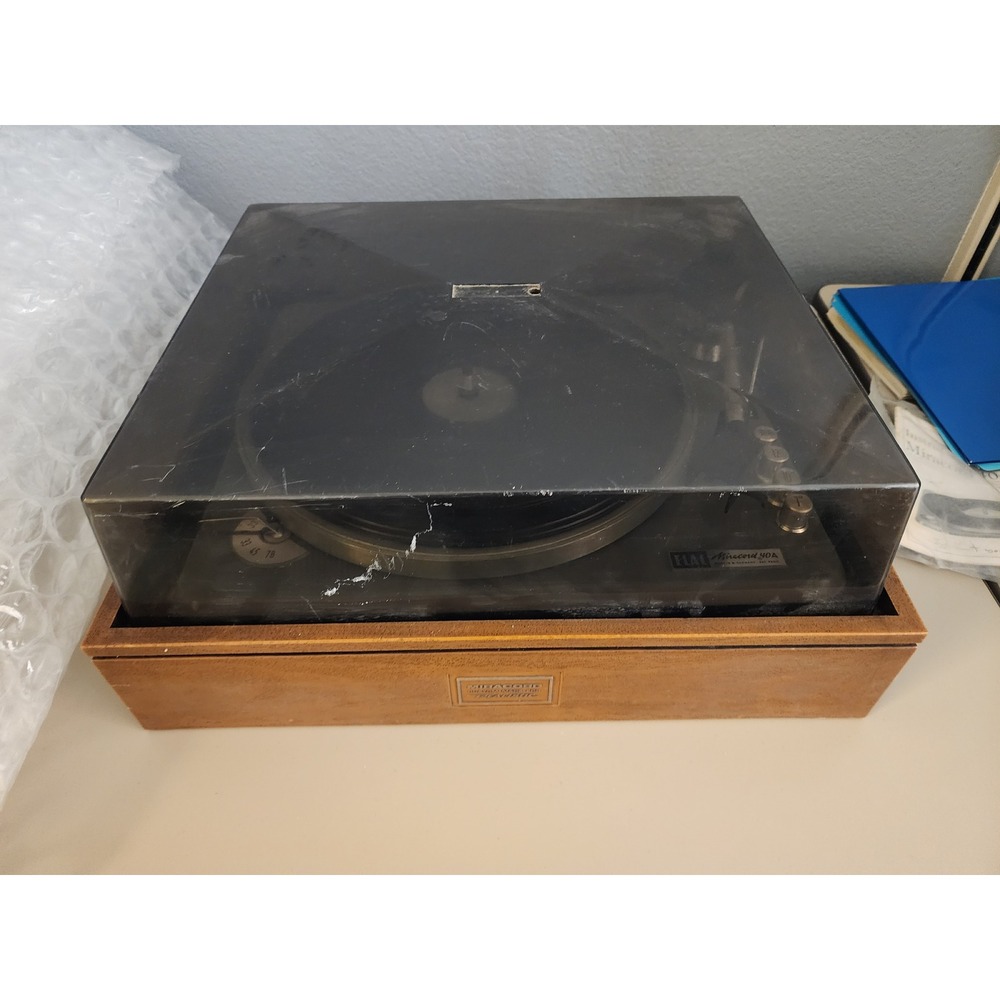 Vintage ELAC Miracord 40A Turntable Record Player West Germany As Is No Needle